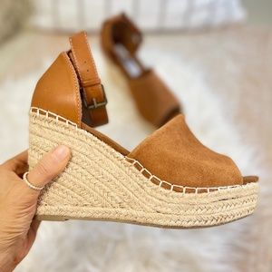 Steve Madden Espadrille Wedge Sandals | Size 7